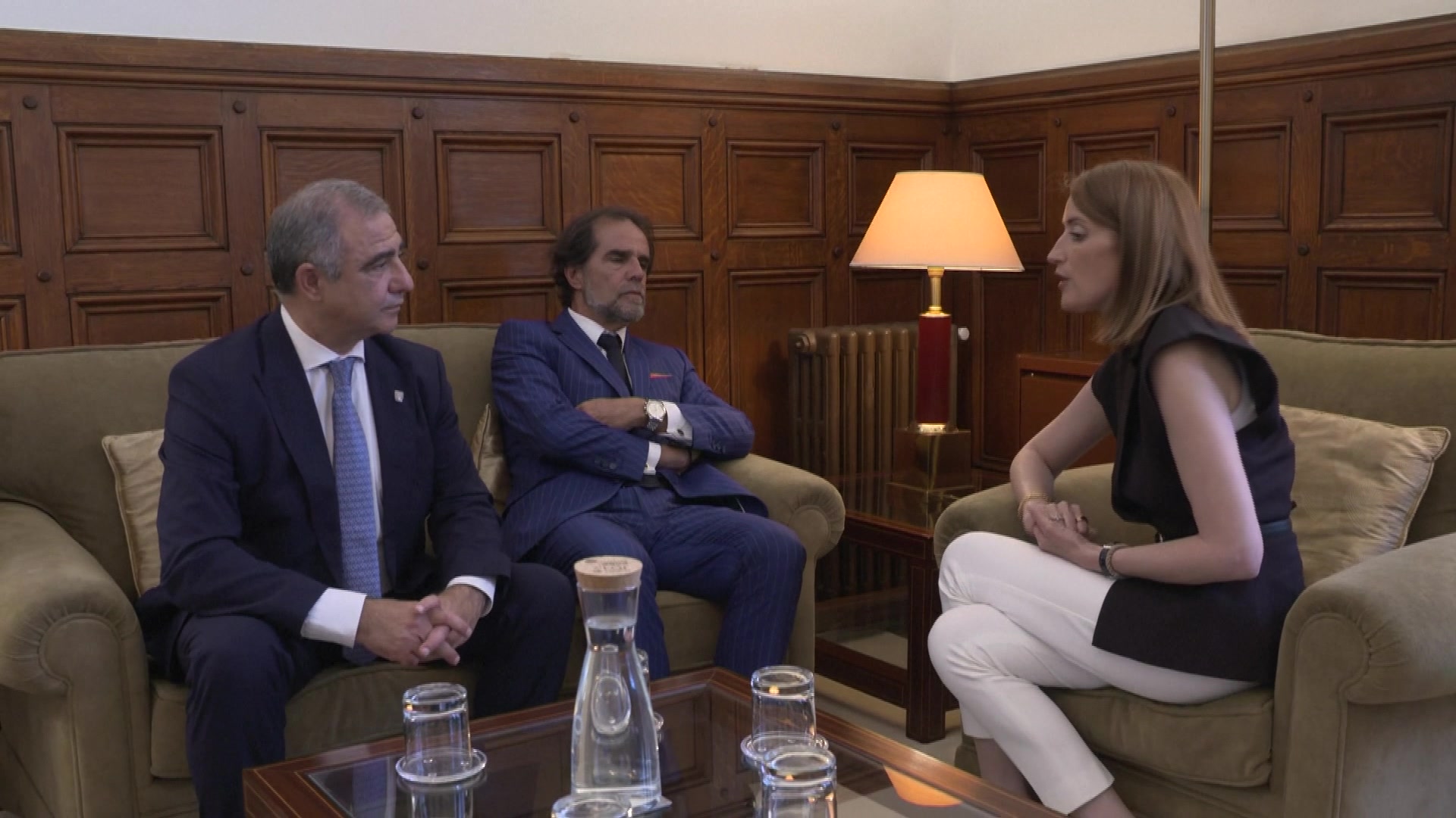 Official visit by Roberta METSOLA, EP President to Lisbon (Portugal) - Meeting with Miguel ALBUQUERQUE and José Manuel BOLIEIRO: extracts